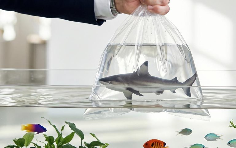 Você precisa colocar um tubarão dentro do seu tanque